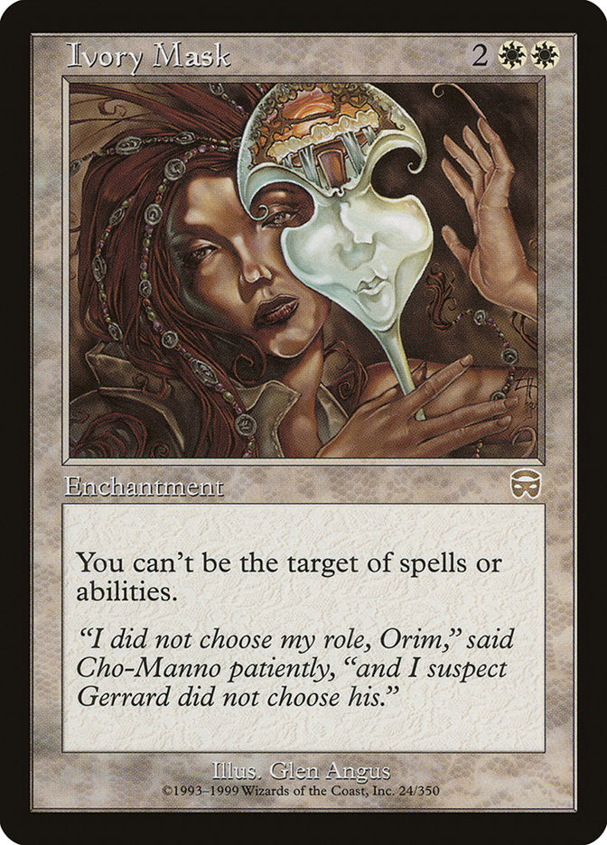 Ivory Mask [Mercadian Masques] | Gate City Games LLC