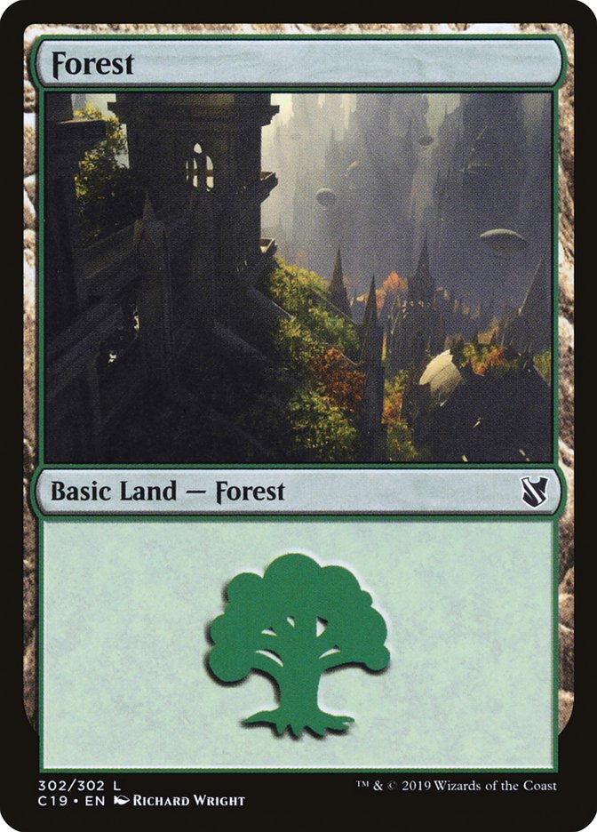 Forest (302) [Commander 2019] | Gate City Games LLC