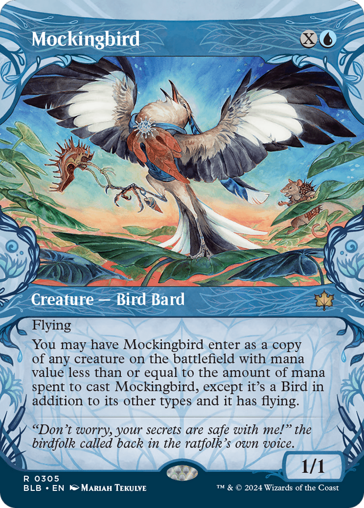 Mockingbird (Showcase) [Bloomburrow] | Gate City Games LLC