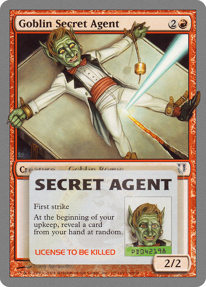 Goblin Secret Agent [Unhinged] | Gate City Games LLC