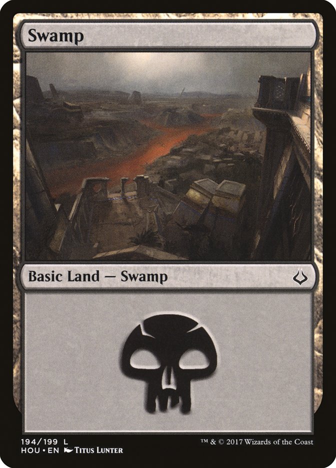 Swamp (194) [Hour of Devastation] | Gate City Games LLC