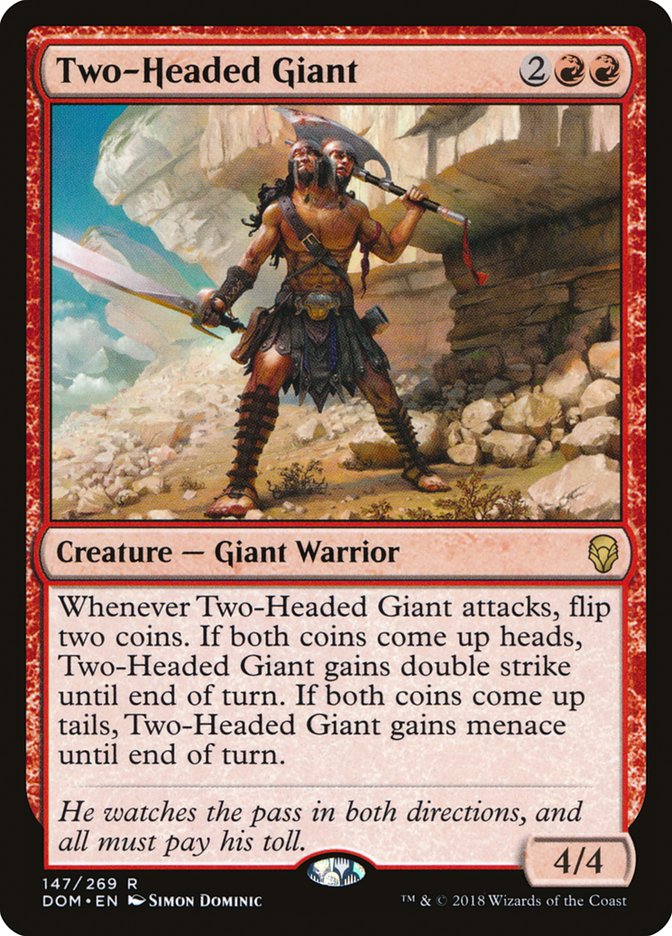 Two-Headed Giant [Dominaria] | Gate City Games LLC