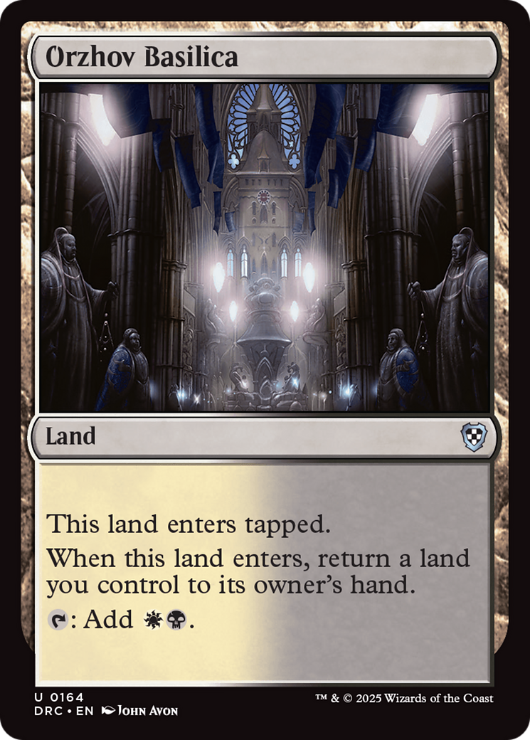 Orzhov Basilica [Aetherdrift Commander] | Gate City Games LLC