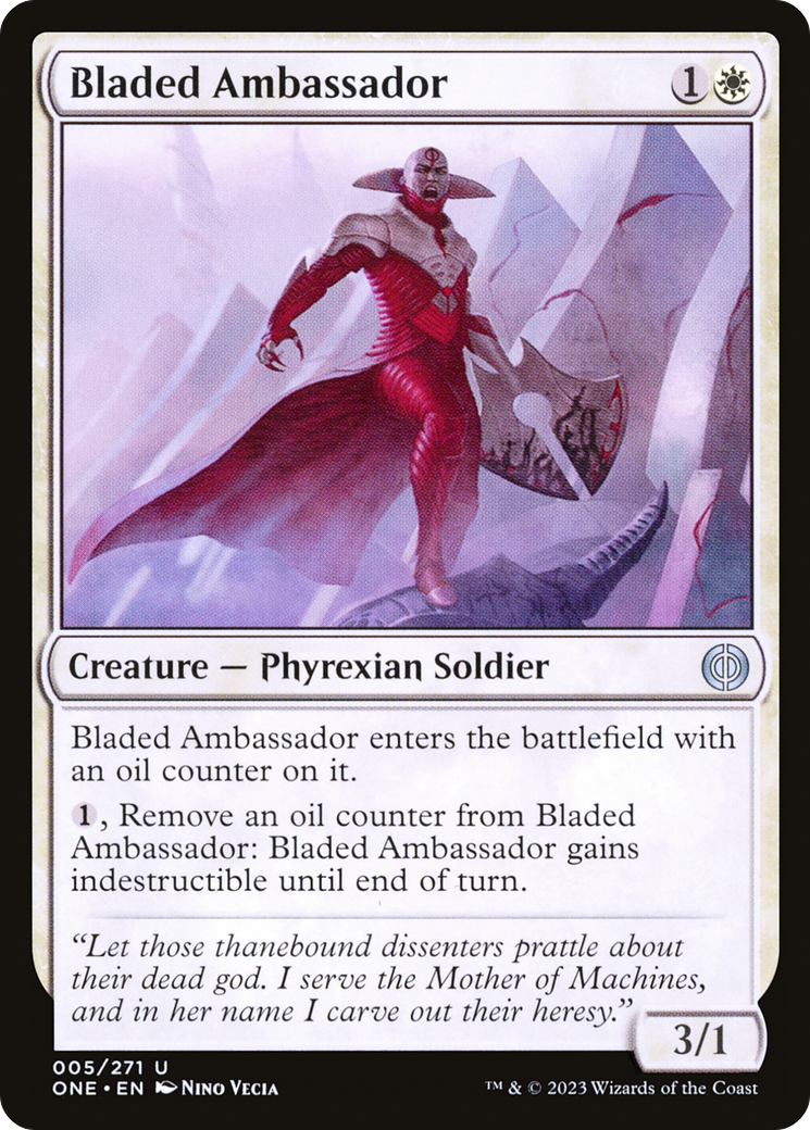 Bladed Ambassador [Phyrexia: All Will Be One] | Gate City Games LLC