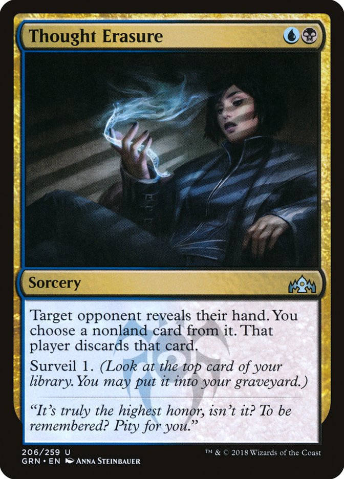 Thought Erasure [Guilds of Ravnica] | Gate City Games LLC
