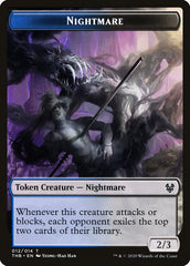 Satyr // Nightmare Double-Sided Token [Theros Beyond Death Tokens] | Gate City Games LLC
