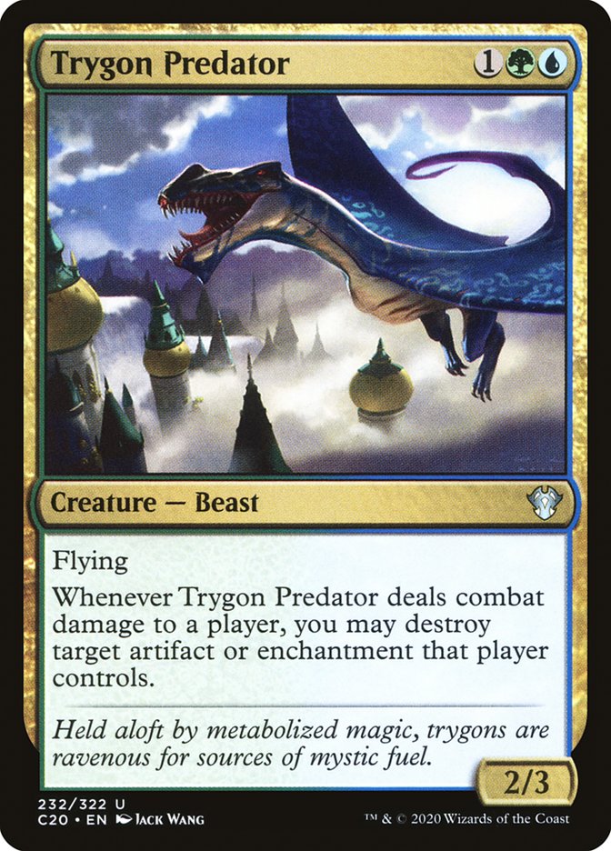 Trygon Predator [Commander 2020] | Gate City Games LLC
