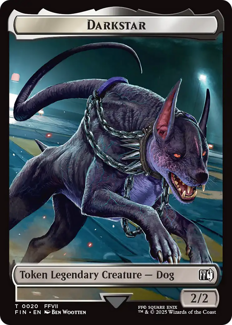 Angelo // Darkstar Double-Sided Token [FINAL FANTASY Tokens] | Gate City Games LLC