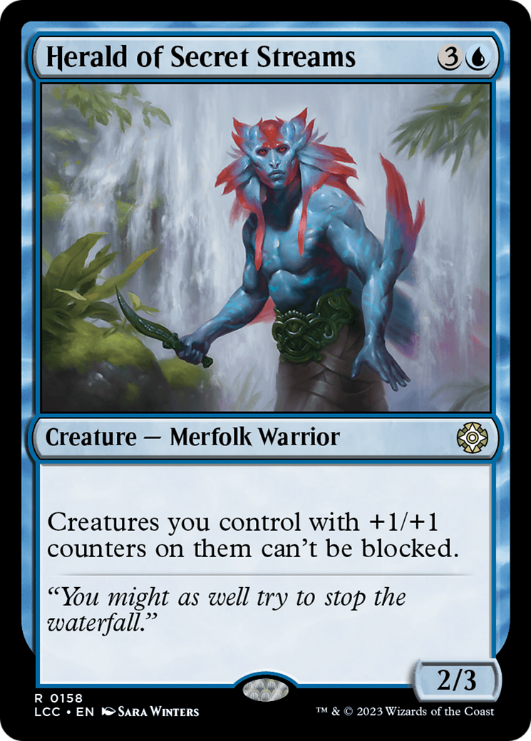 Herald of Secret Streams [The Lost Caverns of Ixalan Commander] | Gate City Games LLC