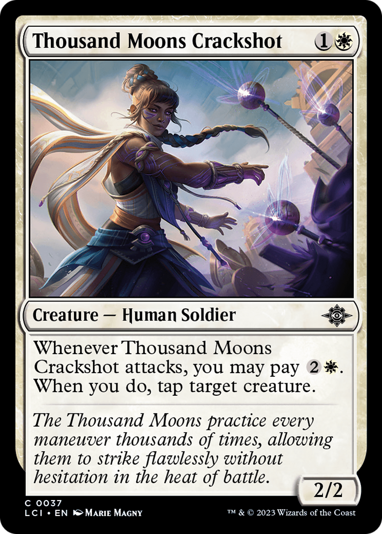 Thousand Moons Crackshot [The Lost Caverns of Ixalan] | Gate City Games LLC