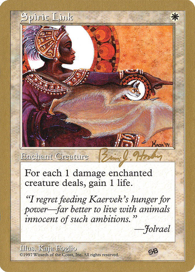 Spirit Link (Brian Hacker) (SB) [World Championship Decks 1998] | Gate City Games LLC