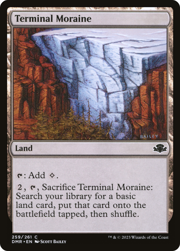 Terminal Moraine [Dominaria Remastered] | Gate City Games LLC