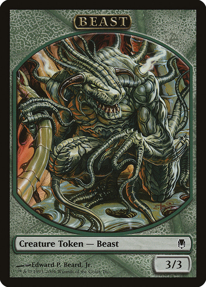 Beast Token [Magic Player Rewards 2004] | Gate City Games LLC
