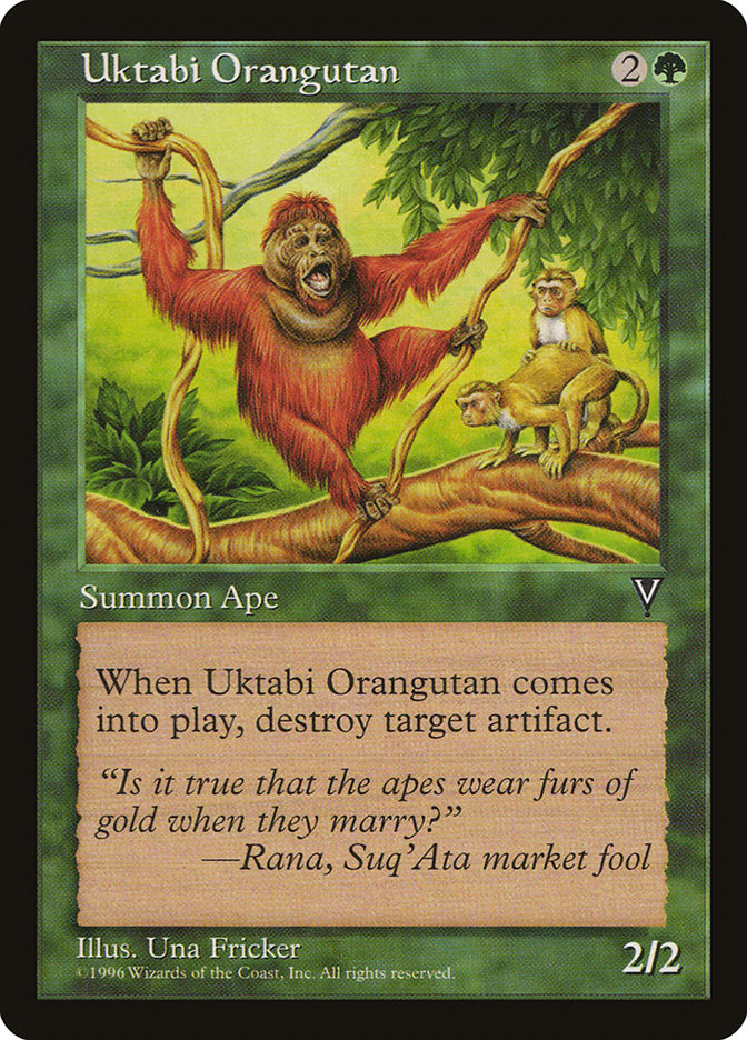 Uktabi Orangutan [Visions] | Gate City Games LLC