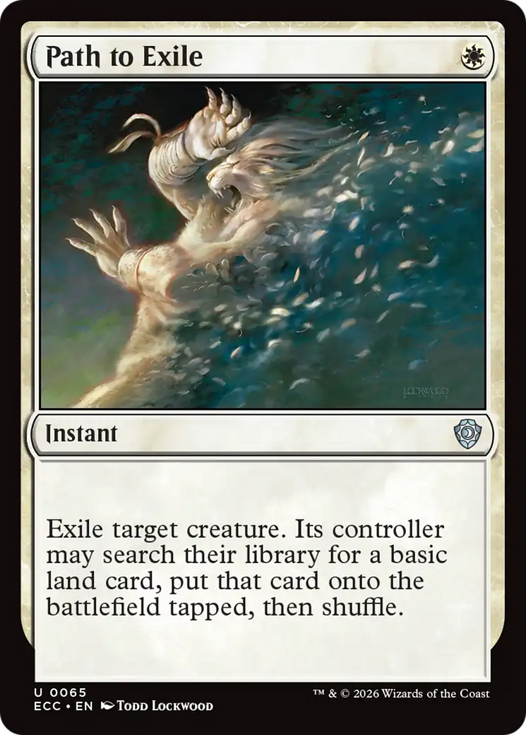 Path to Exile [Lorwyn Eclipsed Commander] | Gate City Games LLC
