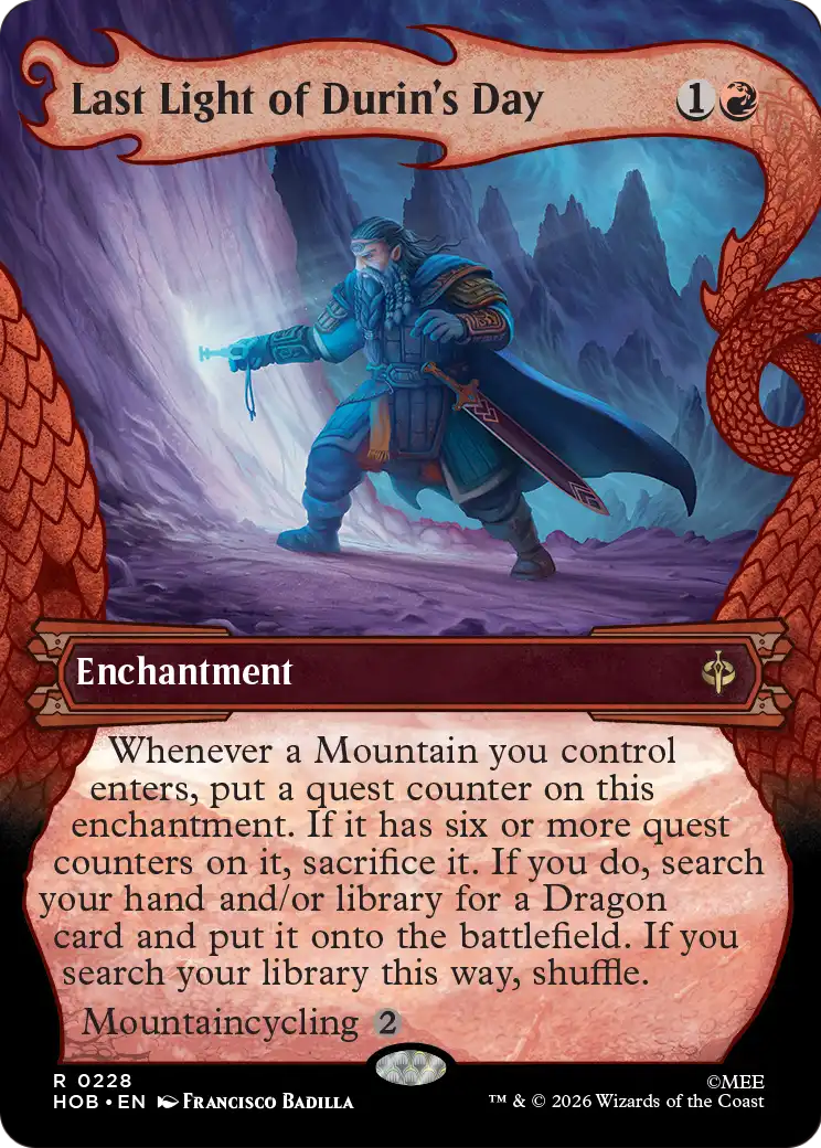 Last Light of Durin's Day (Showcase) [The Hobbit] | Gate City Games LLC