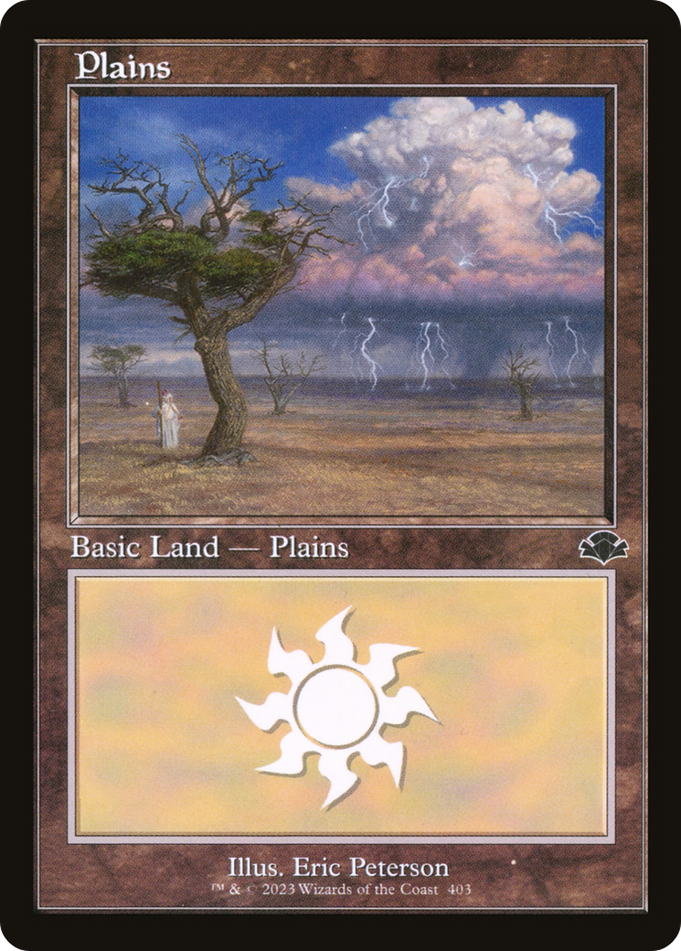 Plains (403) (Retro) [Dominaria Remastered] | Gate City Games LLC