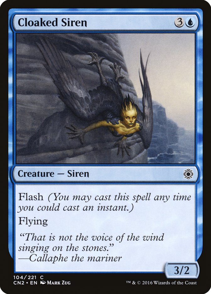 Cloaked Siren [Conspiracy: Take the Crown] | Gate City Games LLC