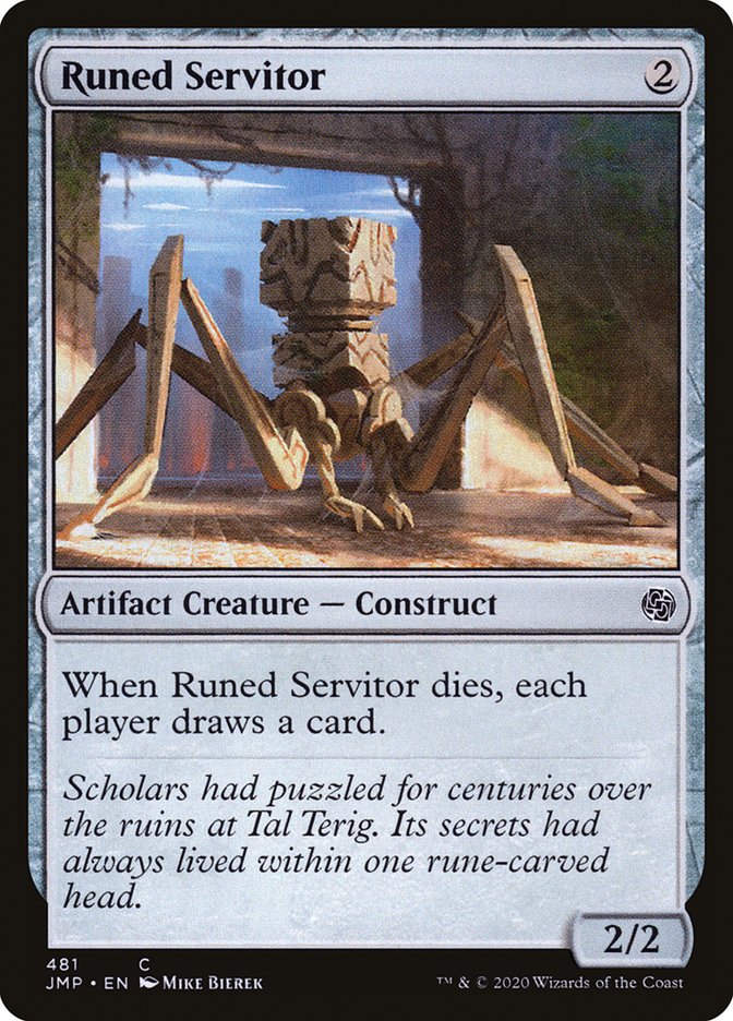 Runed Servitor [Jumpstart] | Gate City Games LLC