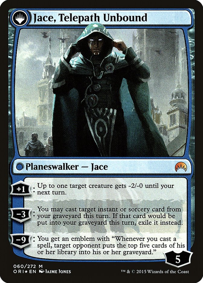 Jace, Vryn's Prodigy // Jace, Telepath Unbound [Magic Origins Prerelease Promos] | Gate City Games LLC