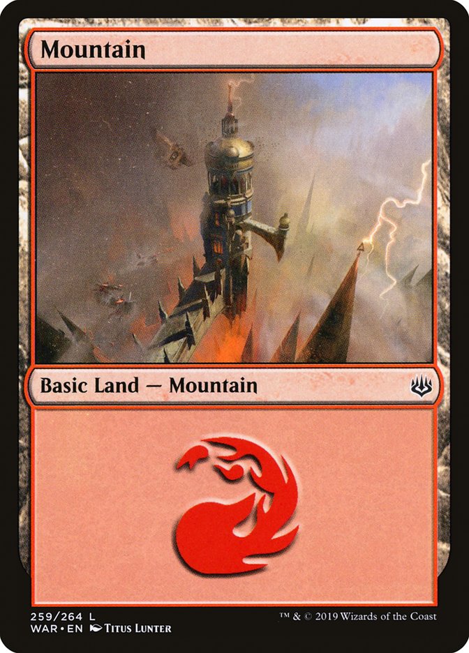 Mountain (259) [War of the Spark] | Gate City Games LLC