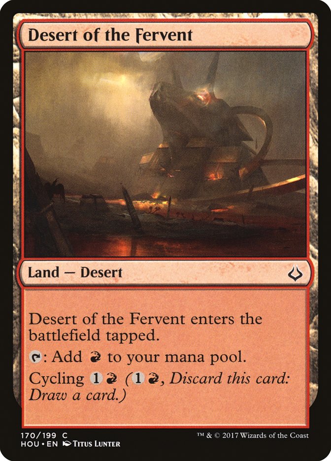 Desert of the Fervent [Hour of Devastation] | Gate City Games LLC