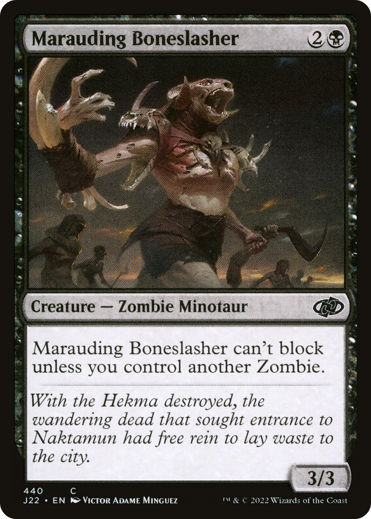Marauding Boneslasher [Jumpstart 2022] | Gate City Games LLC