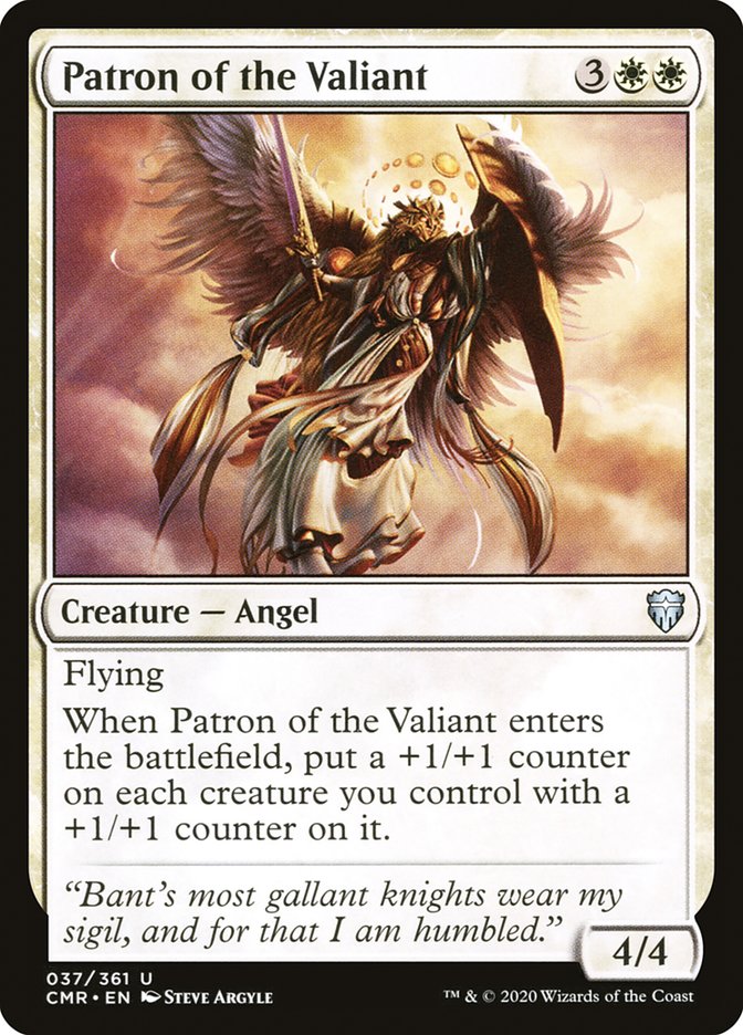 Patron of the Valiant [Commander Legends] | Gate City Games LLC