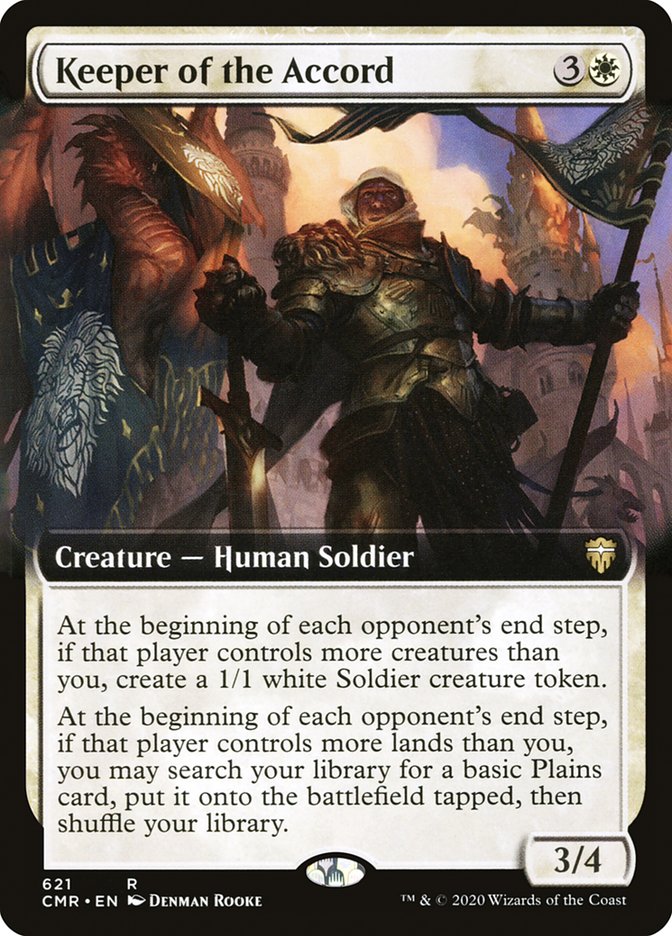 Keeper of the Accord (Extended Art) [Commander Legends] | Gate City Games LLC
