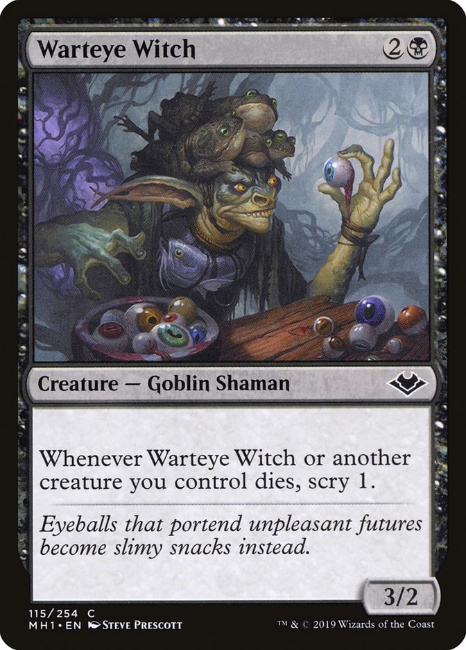 Warteye Witch [Modern Horizons] | Gate City Games LLC