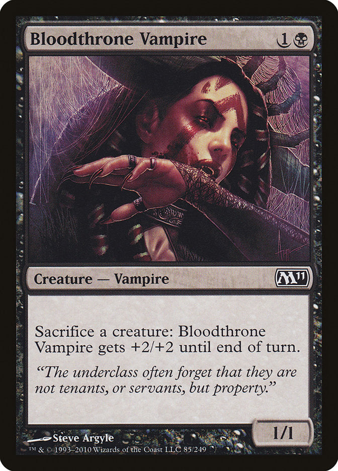 Bloodthrone Vampire [Magic 2011] | Gate City Games LLC