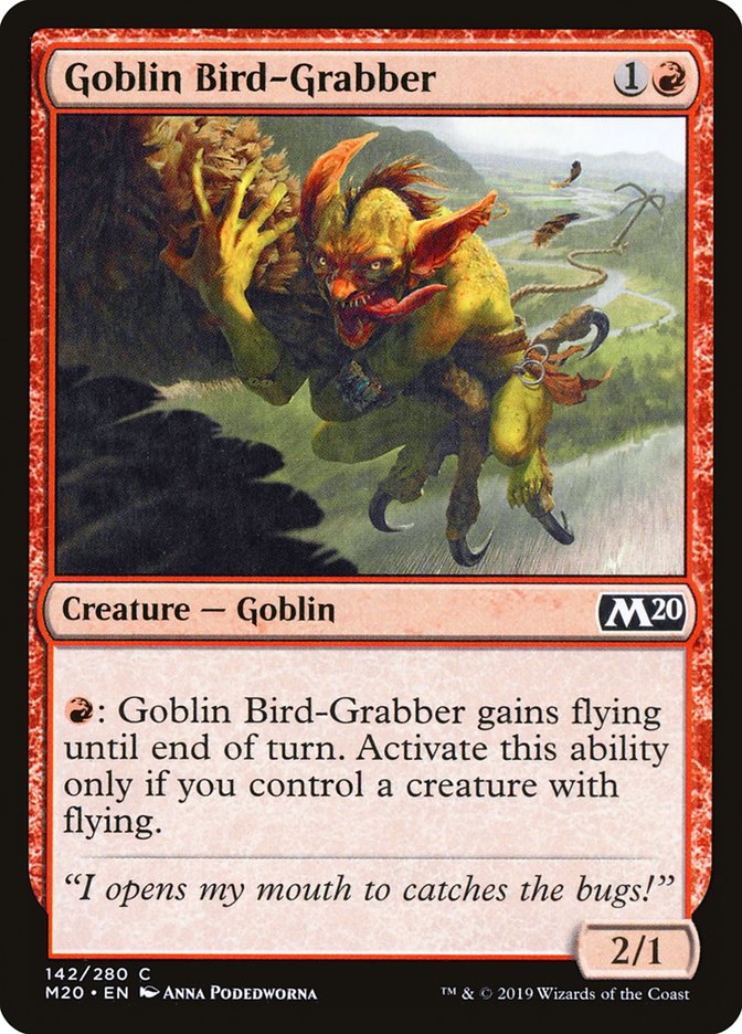 Goblin Bird-Grabber [Core Set 2020] | Gate City Games LLC
