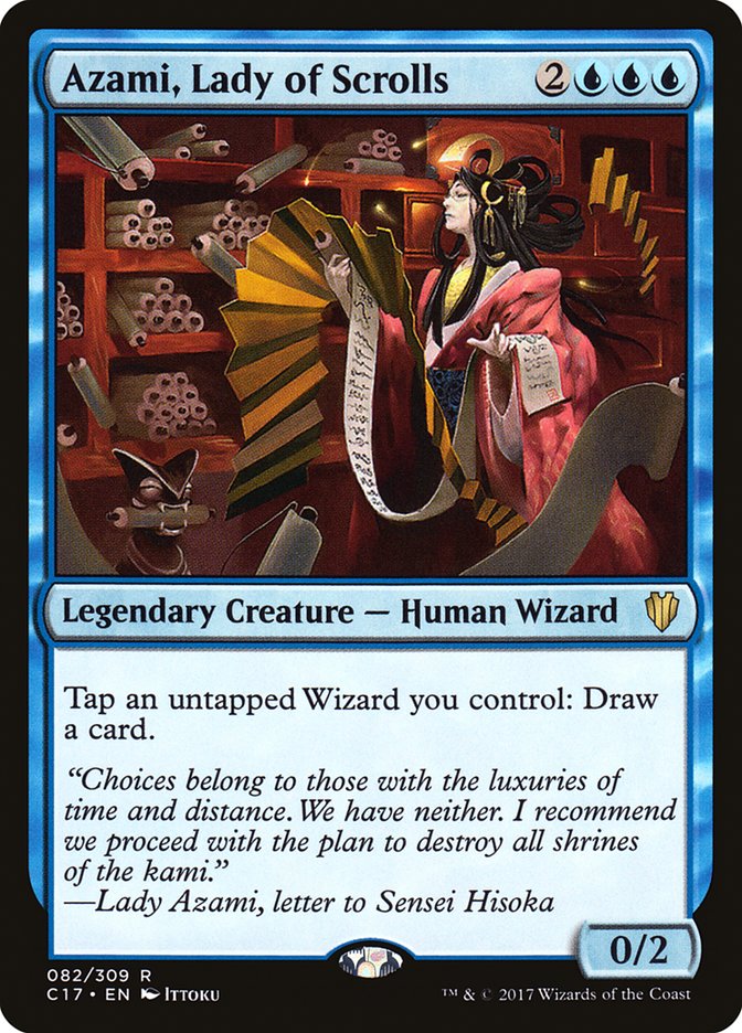 Azami, Lady of Scrolls [Commander 2017] | Gate City Games LLC