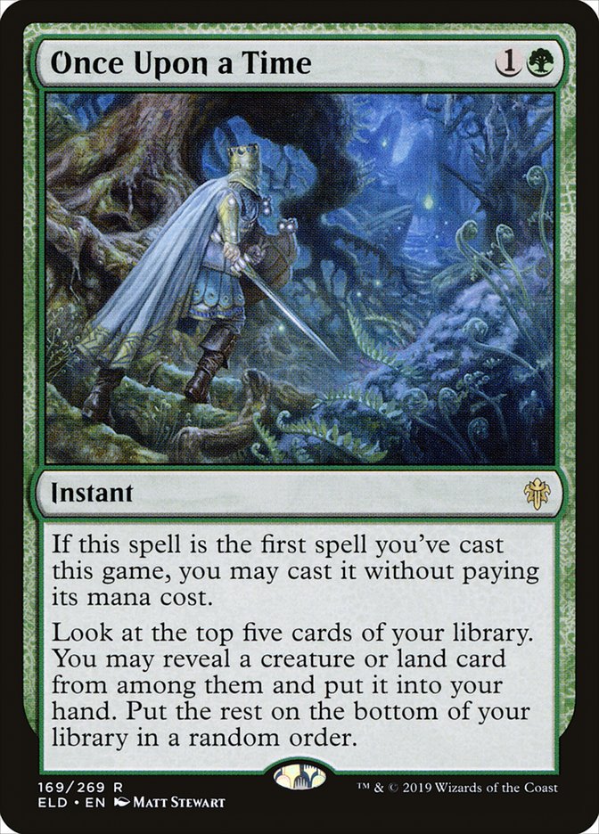 Once Upon a Time [Throne of Eldraine] | Gate City Games LLC