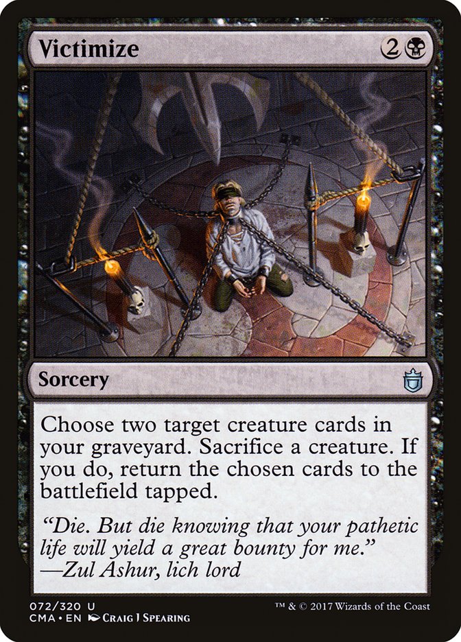 Victimize [Commander Anthology] | Gate City Games LLC