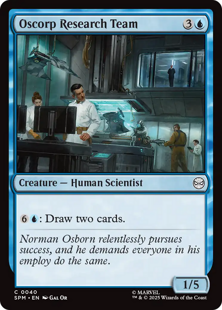 Oscorp Research Team [Marvel's Spider-Man] | Gate City Games LLC