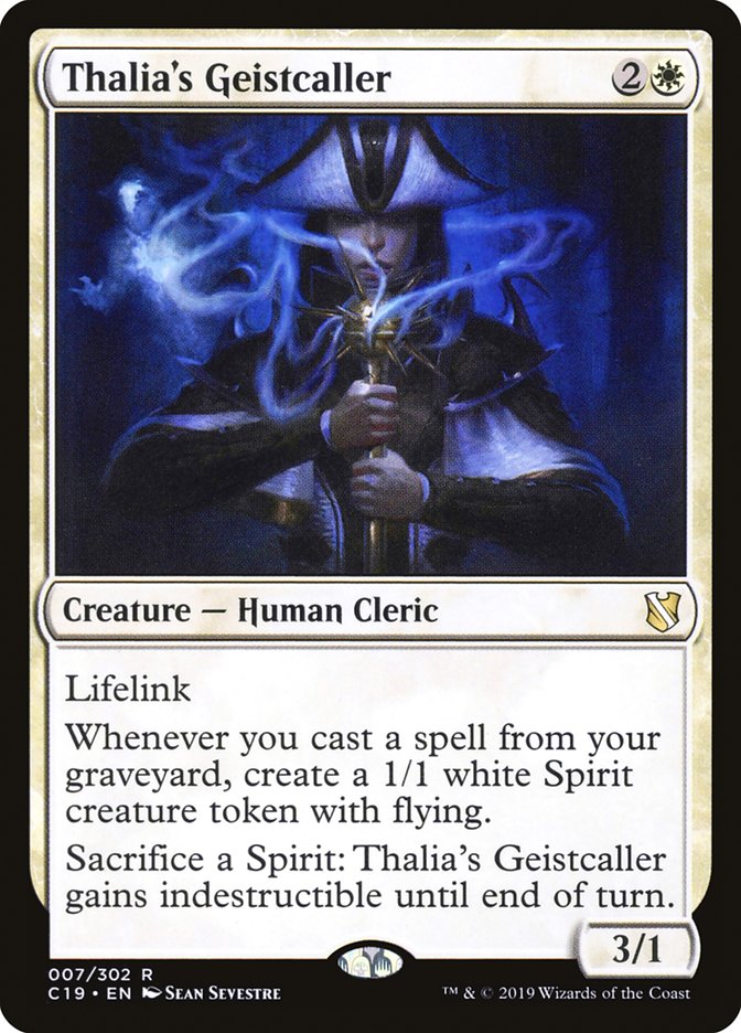 Thalia's Geistcaller [Commander 2019] | Gate City Games LLC