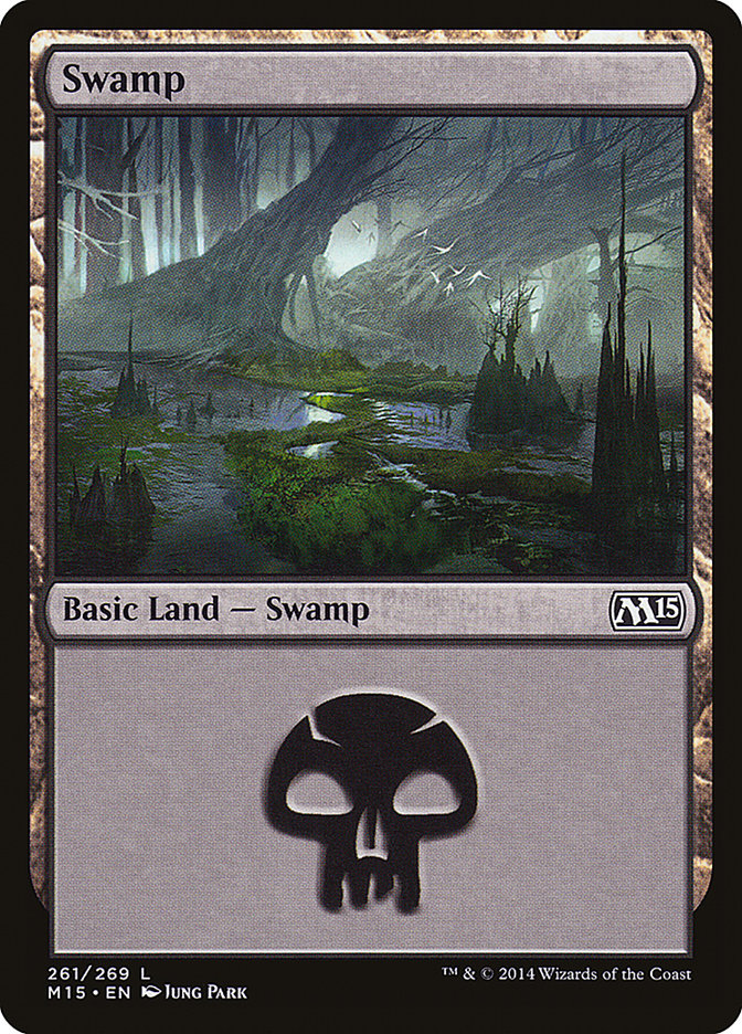 Swamp (261) [Magic 2015] | Gate City Games LLC