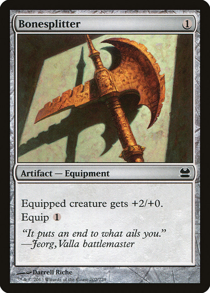 Bonesplitter [Modern Masters] | Gate City Games LLC
