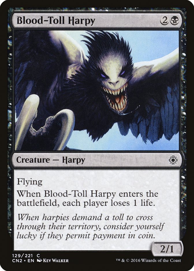 Blood-Toll Harpy [Conspiracy: Take the Crown] | Gate City Games LLC