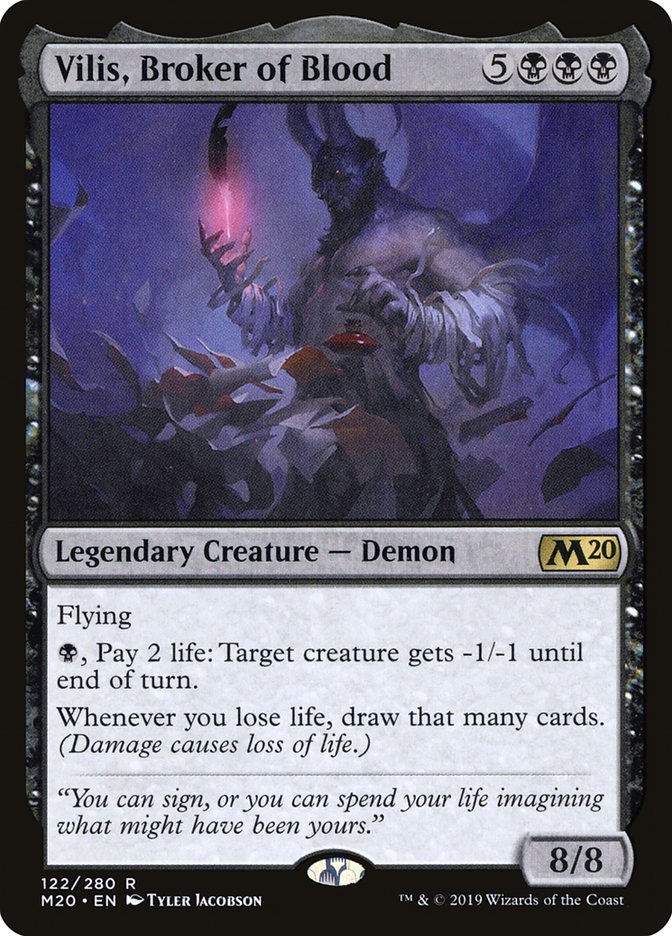 Vilis, Broker of Blood [Core Set 2020] | Gate City Games LLC
