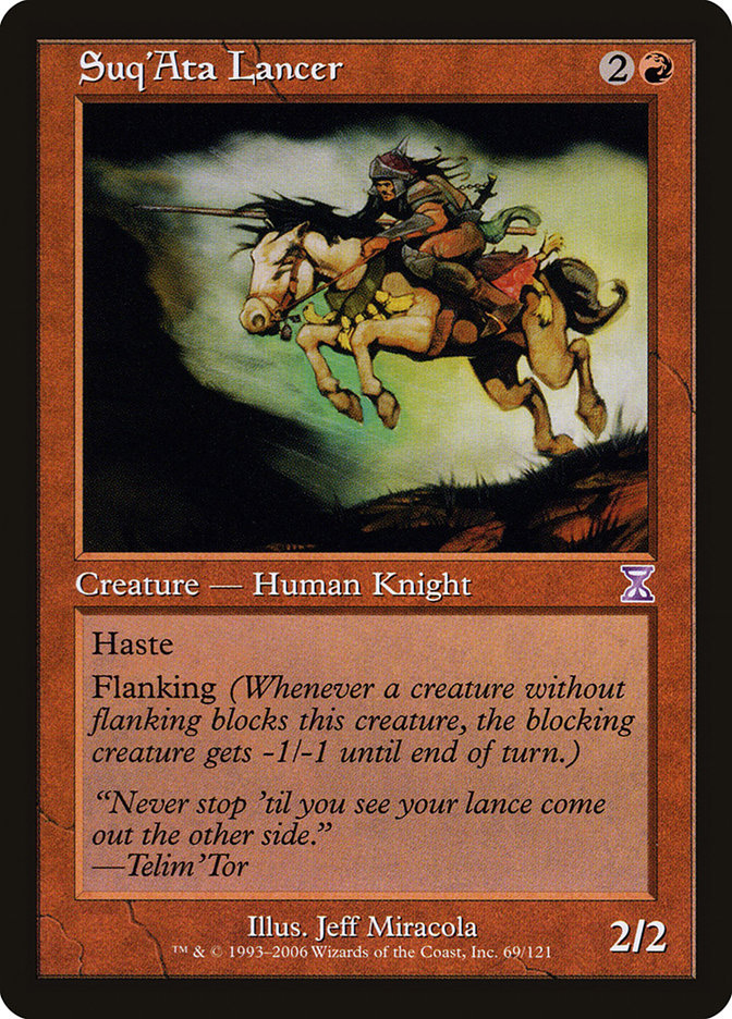 Suq'Ata Lancer [Time Spiral Timeshifted] | Gate City Games LLC