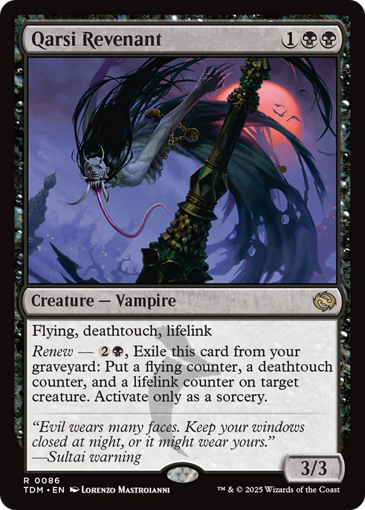Qarsi Revenant [Tarkir: Dragonstorm] | Gate City Games LLC
