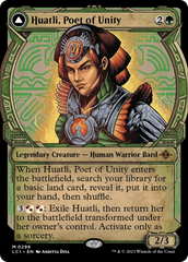 Huatli, Poet of Unity // Roar of the Fifth People (Showcase) [The Lost Caverns of Ixalan] | Gate City Games LLC