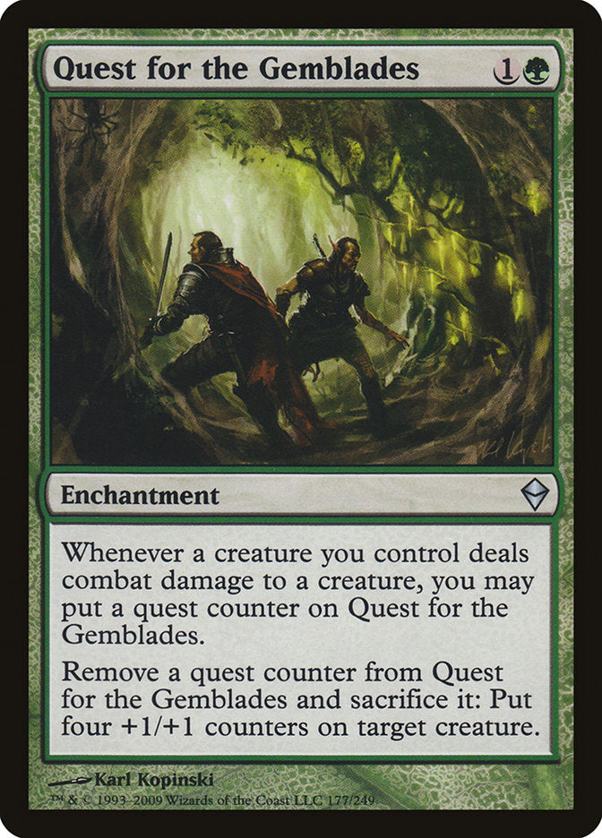 Quest for the Gemblades [Zendikar] | Gate City Games LLC
