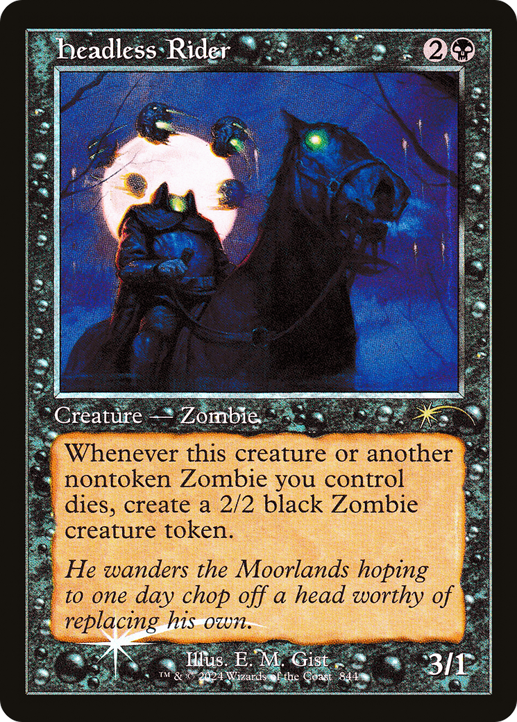 Headless Rider (Retro Frame) [Secret Lair Drop Series] | Gate City Games LLC