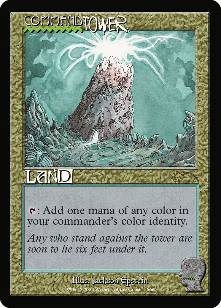 Command Tower (1666) (Rainbow Foil) [Secret Lair Drop Series] | Gate City Games LLC
