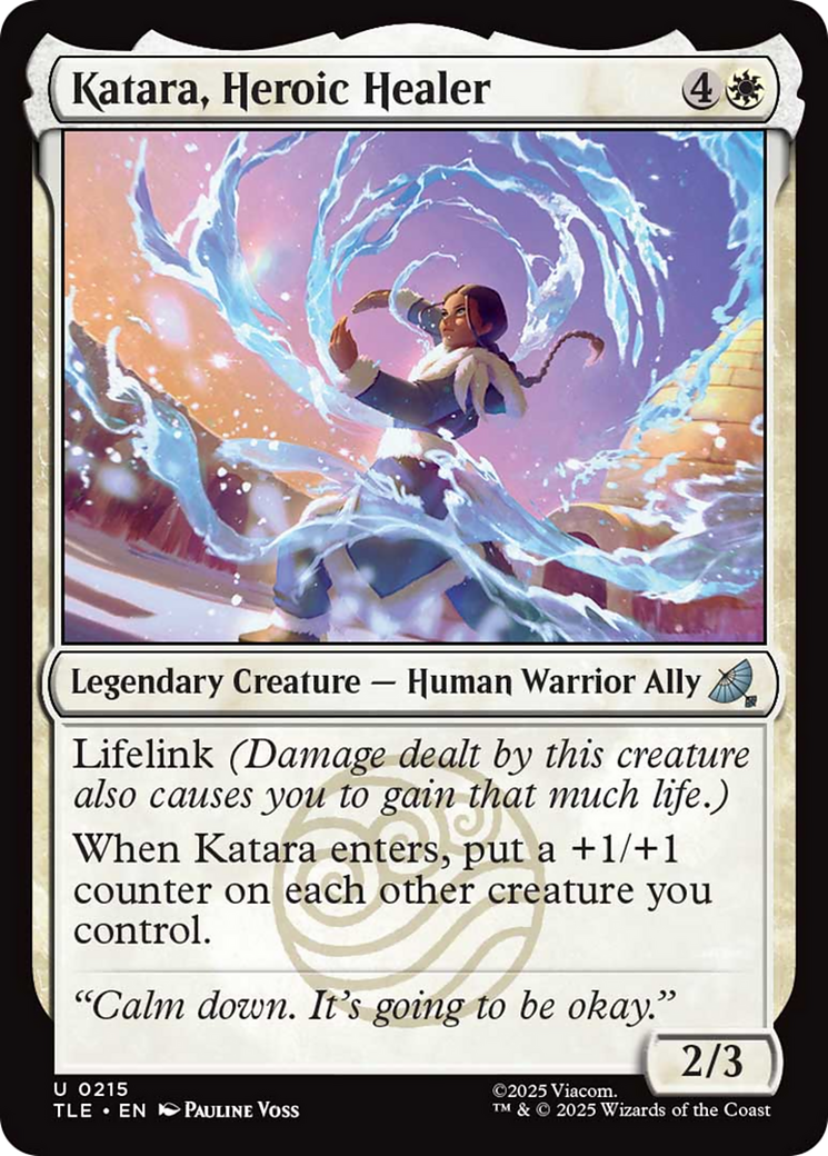 Katara, Heroic Healer [Avatar: The Last Airbender: Eternal-Legal] | Gate City Games LLC