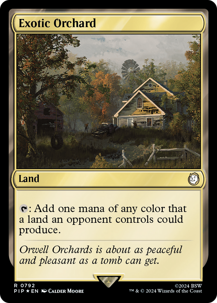 Exotic Orchard (Surge Foil) [Fallout] | Gate City Games LLC