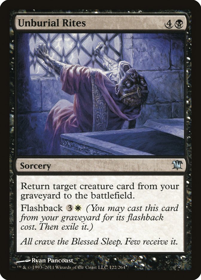 Unburial Rites [Innistrad] | Gate City Games LLC